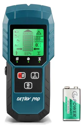 5-in-1 Digitaler Detektor für Kabel, Holz & Metall, LCD