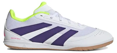 Produktbild von adidas Predator Club Indoor Sala White Purple - EU 47 1/3