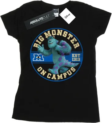Produktbild von Disney - "Monsters University Monster On Campus" T-Shirt für Damen BI49515 (L) (Schwarz)