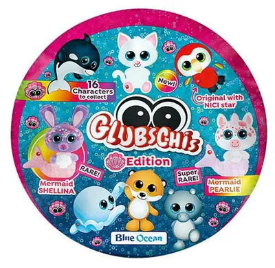 Produktbild von Blue Ocean Glubschis Muschel Edition Serie 4 - Sammelfiguren - 1 Tüte