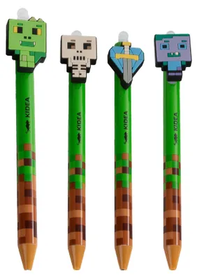 Produktbild von Löschbarer Kugelschreiber „Pixel Game“ von Kidea