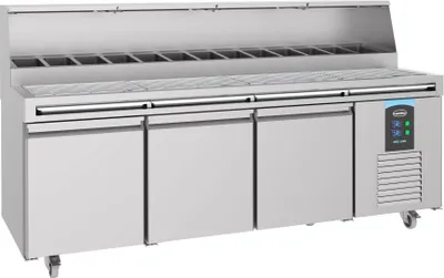 Produktbild von Combisteel 7489.5305, Freistehend, Edelstahl, Belüftet, 43 °C, R 290, 720 l