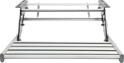 Zdjęcie produktu dla Zamek błyskawiczny, wytrzymałe aluminium, powierzchnia antypoślizgowa, srebrny