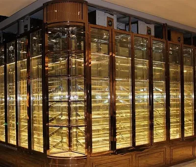 Produktbild von Weinschrank Weinkühlschrank Weindisplay Weinmöbel Weinlagerregal