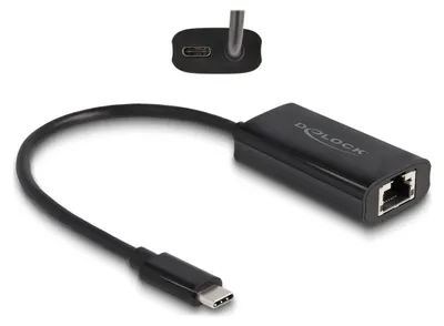 Obrázek produktu pro DELOCK USB Type-C Adapter zu Gigabit LAN mit Power Delivery
