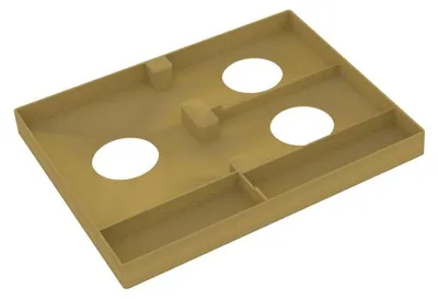 Produktbild von Charakterschachtel-Einsatz für Gloomhaven Pranken des Löwen Gold