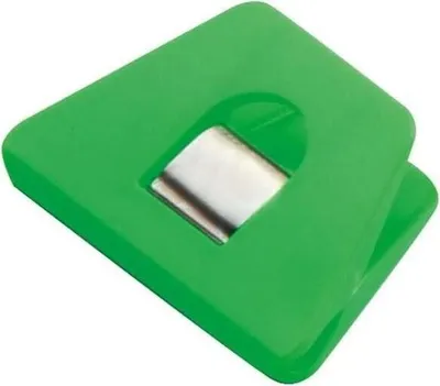 Produktbild von Briefklemmer Multi Clip Signal 3 90x70mm VE=100 Stück hellgrün