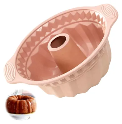 Produktbild von Silikon Gugelhupfform, 25 cm, Backform für Kuchen und Götterspeise