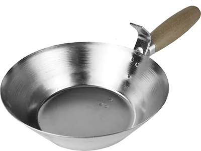 Produktbild von Mörtelpfanne Gipspfanne Schöpfkelle Pfanne Kelle Maurer Schöpfer Gipser Ø 170 mm