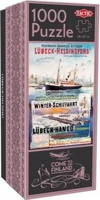 Zdjęcie produktu dla Puzzle 1000 Lubeck-Helsinki - Tactic