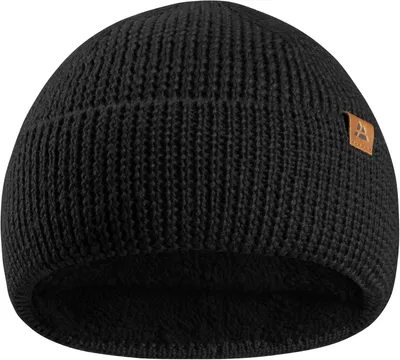 Productafbeelding van Wintermuts kinderen - Merino muts met fleece voering - Zachte gebreide beanie - Jongens en meisjes