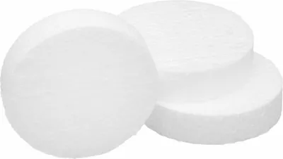 Immagine prodotto di Rondelle di polistirolo bianco CLICK 1000pz WLG036 Disco di ancoraggio Isolamento ETICS Ø65mm