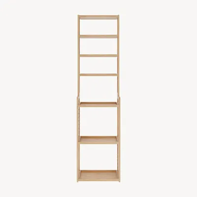 Produktbild von Standregal Forssa 165 x 42 x 28 cm Bambusregal Badregal 7 Ebenen Küchenregal Bambus Natur