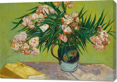 Zdjęcie produktu dla Obraz 100x70cm Oleanders, Van Gogh Vintage do Salonu