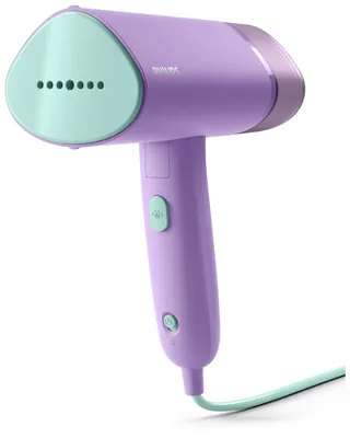 Zdjęcie produktu dla Philips 3000 series Ręczny steamer STH3010/30 z serii 3000, Ręczny parowiec do ubrań, 0,1 l, 0,5 min, Purple, Przyciski, 20 g/min