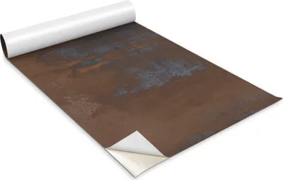 Produktbild von Selbstklebende Möbelfolie - Dekorationsfolie - Tischmöbel - Zuschneidbar - Thema Altes Blech - 100 x 50 cm
