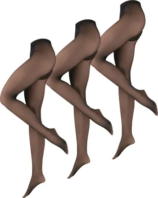 Produktbild von NUR DIE nylon transparent Fein-strumpfhose Warm & Transparent 50 DEN schwarz 38-40