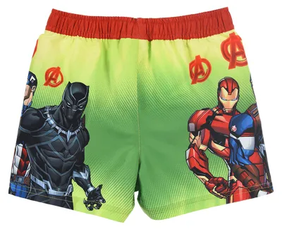 Produktbild von Avengers Kinder Badehose Jungen Badeshorts Schwimmhose Bermuda Shorts, Farbe:Rot, Größe:140