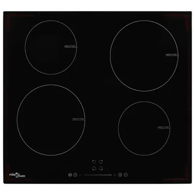 Immagine prodotto di vidaXL Piano cottura a induzione con 4 piastre Touch Control in vetro 7000 W