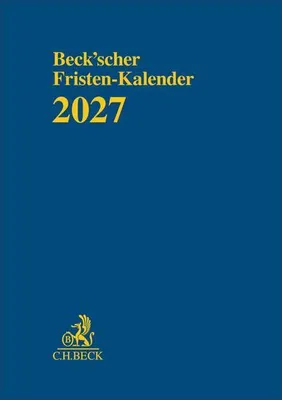 Obrázok produktu pre Beck'scher Fristen-Kalender 2027