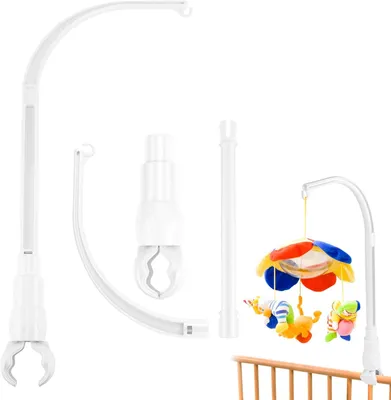 Image de Support mobile pour lit de bébé, en ABS durable, pour jouets, 1 pièce, pour enfants