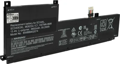 Produktbild von vhbw Akku kompatibel mit HP Envy 14 EB0775NG, EB0376NG, EB0010NR, EB0010CA, EB0008NP, EB0006NJ, EB0000NF Notebook (3850 mAh, 15,4 V, Li-Polymer)