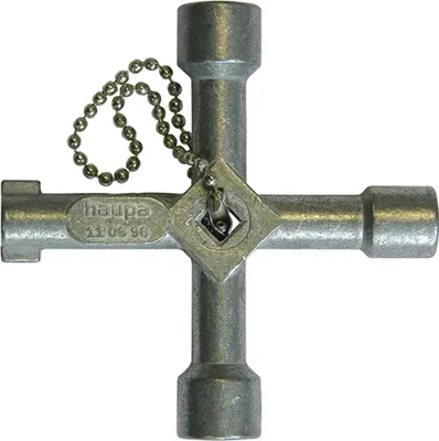 Produktbild von HAUPA Universal-Schaltschrankschlüssel, HUPkey, 1 Stk.