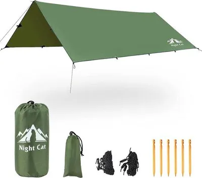 Produktbild von Famanu Camping-Tarp multifunktional - 360 x 300 cm
