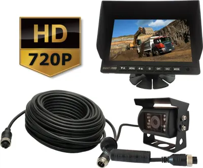 Immagine prodotto di Set: monitor AHD 7 + telecamera 720P + cavo da 15 m