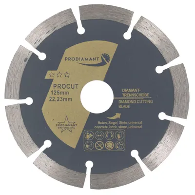 Immagine prodotto di Mola diamantata Prodiamant, 125 mm, 22,23 mm, 2 pz