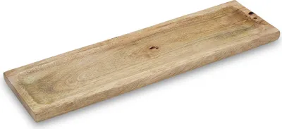Produktbild von 1.05 Holz Tablett aus Mango - ca. 46 x 13 cm - Kerzentablett zum dekorieren