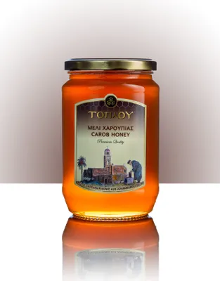 Produktbild von SI-MEL SAVIDAKIS 12410 - “Toplou” Johannisbrot (Carob) Honig 950g von Kreta