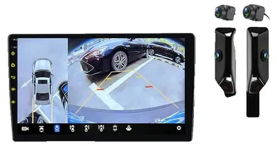 Immagine prodotto di CarPlay, supporto multimediale, controllo del volante, compatibile con Renault Duster dal 2015 al 2020, PX4 (6GB 128GB), colore nero