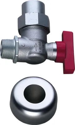 Productafbeelding van Bosch, accessoires voor installaties, type 440/11, gasaansluiting met TAE-aansluiting, inbouwmodel, 1/2 inch, 1 stuk.