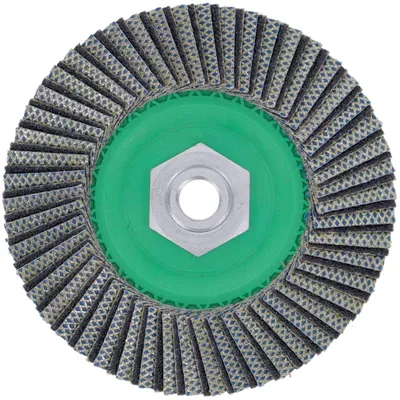 Zdjęcie produktu dla PRODIAMANT Tarcza diamentowa hybrydowa 115 mm, ziarnistość 60, gruba, do płytek, ceramiki,