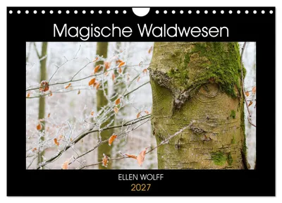Produktbild von Magische Waldwesen (Wandkalender 2027 DIN A4 quer), CALVENDO Monatskalender