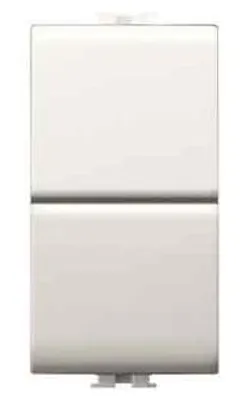 Immagine prodotto di DOPPIO PULSANTE 'EASY' 10A 250V - Bianco