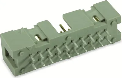 Produktbild von HARTING Wannenstiftleiste gerade ohne Verriegelung, 09 18 506 6324, Kontakte 6