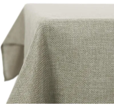 Produktbild von Tischdecke Leinenoptik Wasserabweisend Lotuseffekt 140x240 cm Polyester 1 Stück