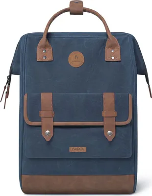 Immagine prodotto di CABAIA zaino per il tempo libero zaino con scomparto per laptop Adventurer Waxed Cotone Backpack Montalivet blu scuro
