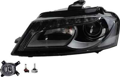 Obrázok produktu pre Predné svetlomety vhodné pre Audi A3 8P, výroba 08/2008 - 08/2012, xenón D3S, s funkciou denného svietenia a hmlovkami. Katalógové čísla: 8P0941029BM, 8E0941699C, 8E0941699E. Johns