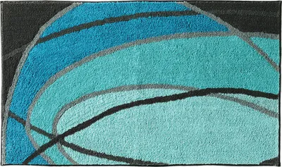 Produktbild von REDBEST Badematte Lynn" türkis 70x120 cm"