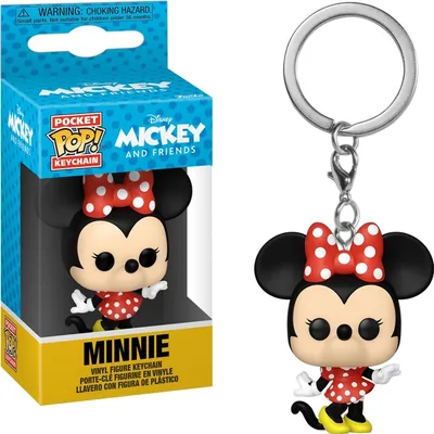 Produktbild von Disney Mickey and Friends - Minnie - Schlüsselanhänger Funko Pocket POP! Keychain
