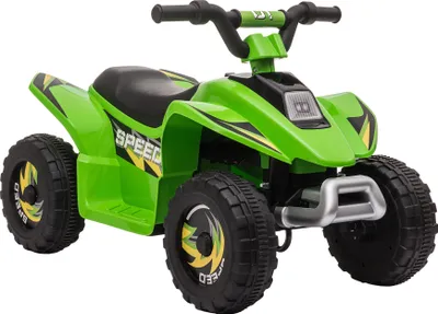 Produktbild von HOMCOM Elektro-Quad für Kinder von 18–36 Monaten, Elektrofahrzeug, ATV mit 6-V-Batterie mit Vorwärts- und Rückwärtsfahrt, max. 20 kg 72x40x45,5 cm Grün