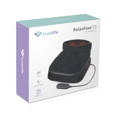 Zdjęcie produktu dla TrueLife RelaxFeet F3 – Masaż i rozgrzewanie w jednym, z dwoma obrotowymi głowicami i ośmioma węzłami masującymi Shiatsu