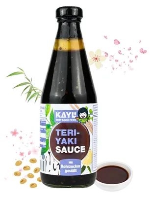 Produktbild von KAY LI Teriyaki Sauce 420ml - Würzsauce mit orientalischen Aromen