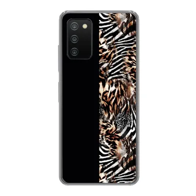 Produktbild von MuchoWow® Handyhülle Schutzhülle Hülle für Samsung Galaxy A03s Mantel - Design - Tiere Silikon Softcase Handy Hülle - Schutz