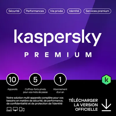Zdjęcie produktu dla Kaspersky Premium, 1 x licencja, 1 lat(a), Baza