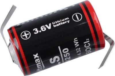 Obrázok produktu pre Kraftmax LS14250 1/2AA batéria 3,6V 1,2Ah Lítiová Z pájka