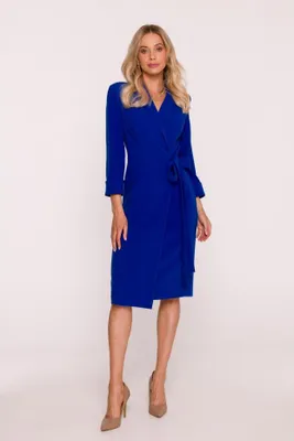 Produktbild von Stylove Midikleid für Frauen Aishik S415 kornblumenblau M